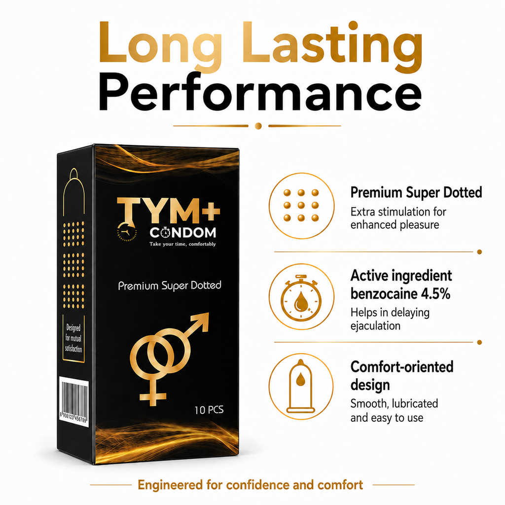 Premium Super Dotted Condom Pack Of 10