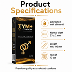 Premium Super Dotted Condom Pack Of 10